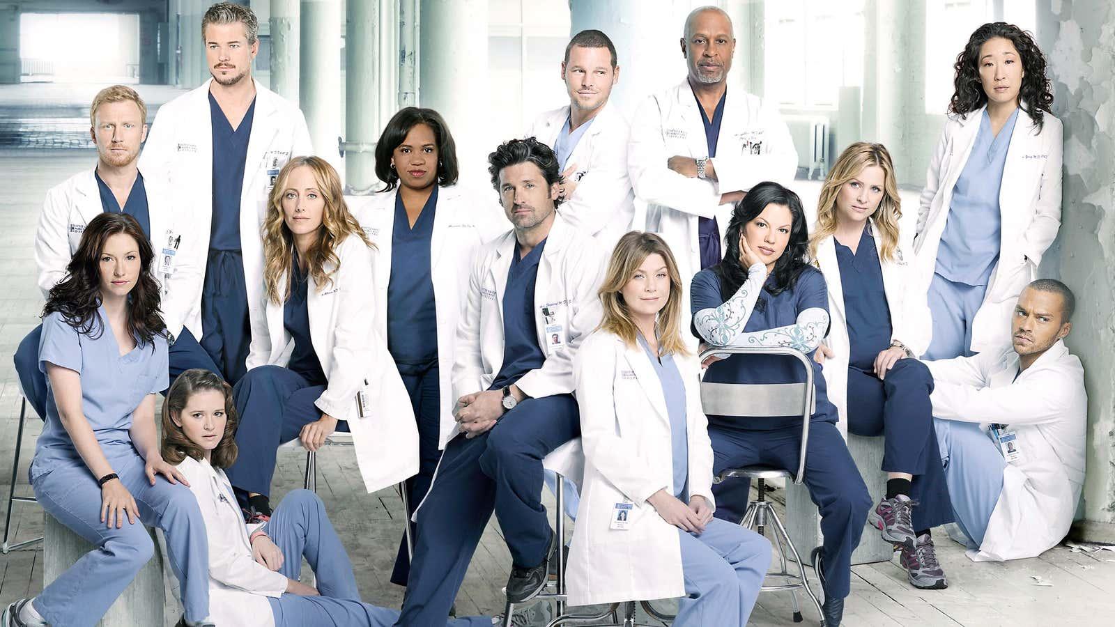 19) Greys Anatomy (2005-present)