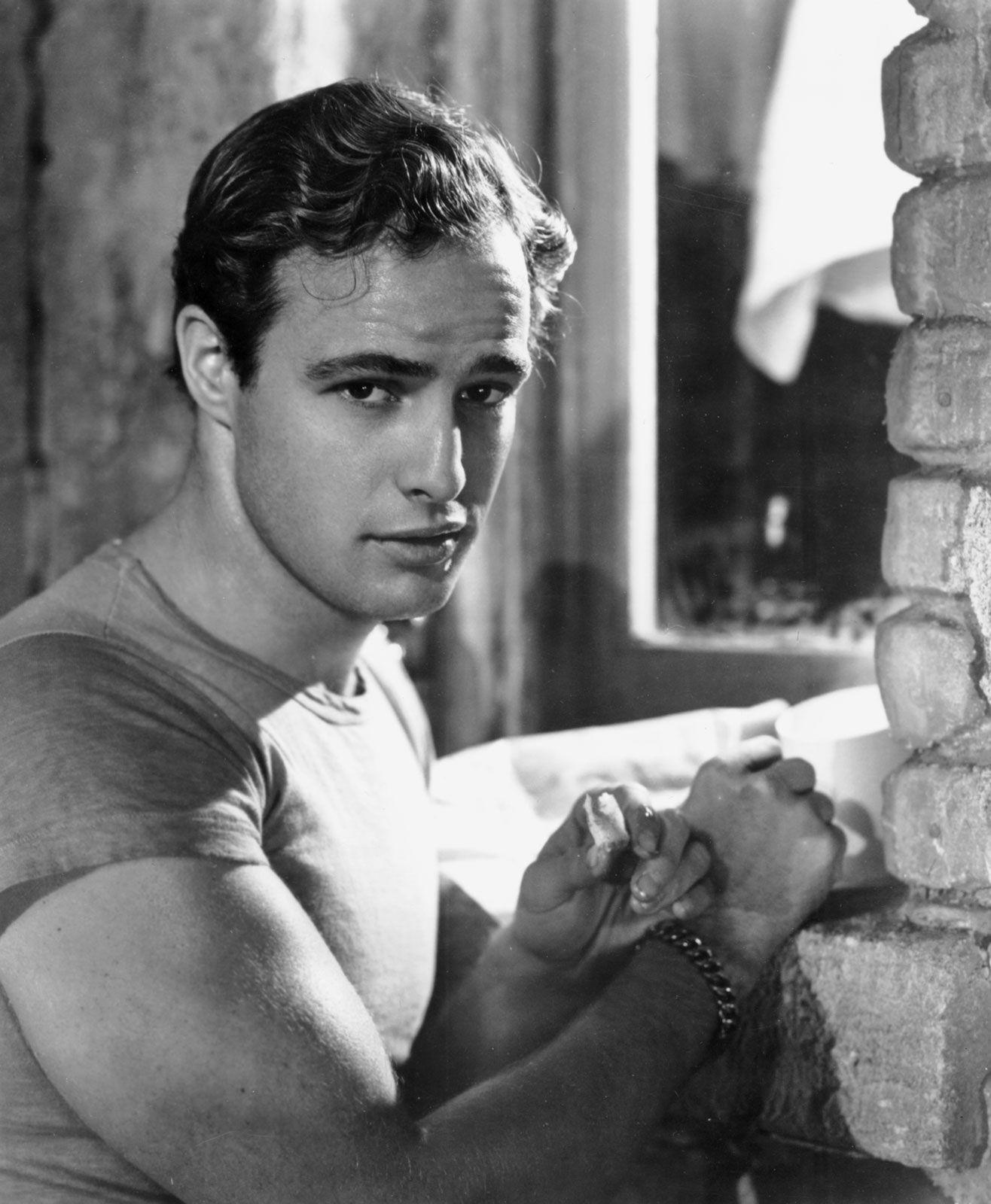 Marlon Brando - Known as a formidable actor with a prodigious talent, Marley is best remembered for his roles in A streetcar named Desire and The Godfather