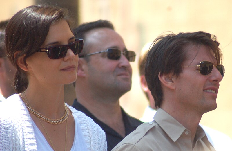 2. Tom Cruise and Katie Holmes