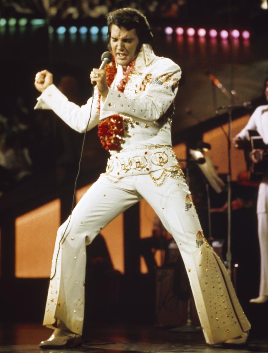 Elvis Presley - Known as The King of Rock n Roll, Elvis Presley changed the face of music with his sultry voice, provocative dance moves, and iconic style