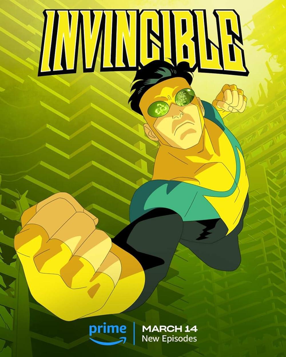 8)⁤ Invincible - Animated ⁤Superhero Show With a Twist