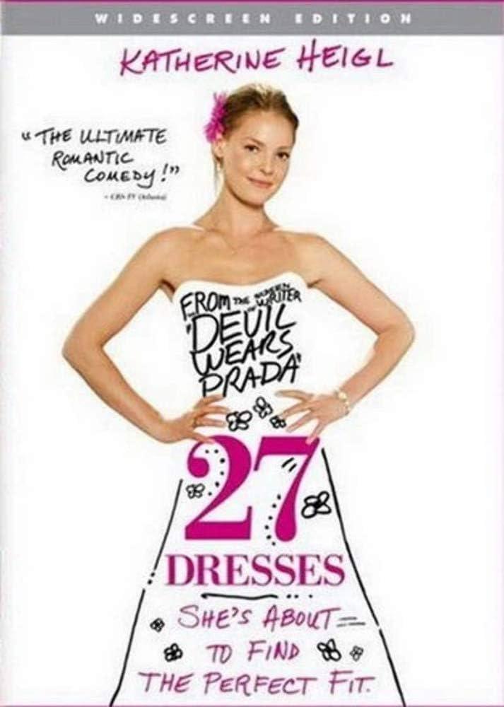 4) ⁣27‍ Dresses - A Rom-Com to Remember