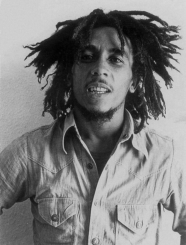 Bob Marley - The Jamaican singer-songwriter popularized reggae music worldwide, and continues to be revered for his evocative lyrics and charismatic stage presence